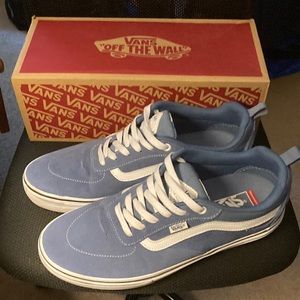 Blue vans, mens 11.5